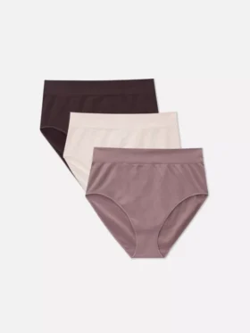 3-pack seamless high waist briefs