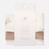3-pack square muslin blankets