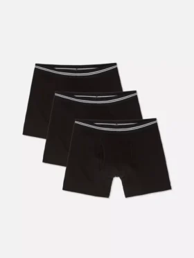 3-pack striped waistband boxer briefs