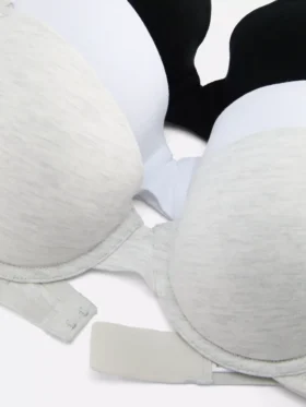 3-pack t-shirt bras