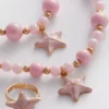 3-piece starfish charm jewelry set