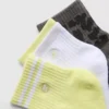 3pk active quarter crew socks