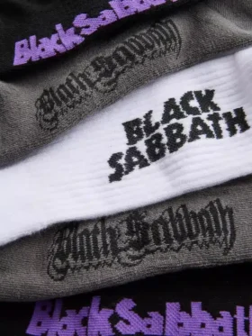 3pk black sabbath socks