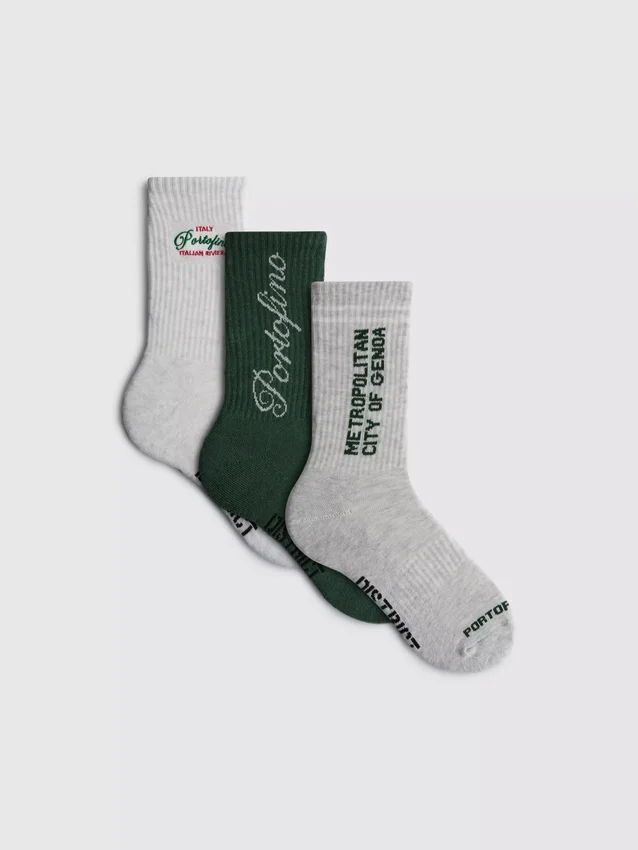 3pk city district socks