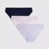 3pk cotton rich invisible mini briefs