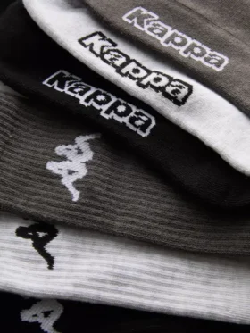 3pk cotton-rich kappa crew socks