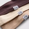 3pk cotton-rich ribbed miami thongs