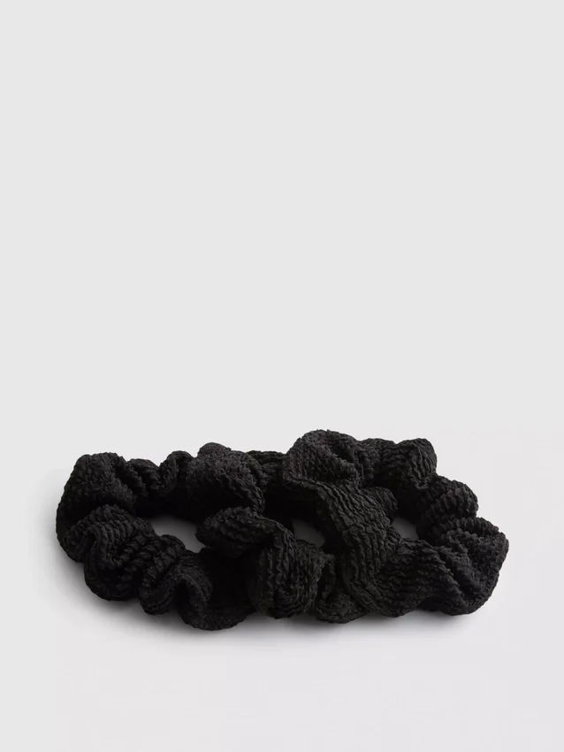 3pk crinkle scrunchie