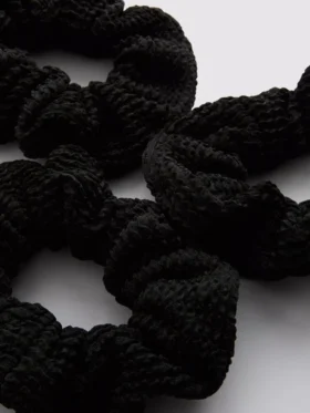 3pk crinkle scrunchie
