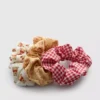 3pk disney's winnie the pooh graphic scrunchies
