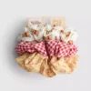 3pk disney's winnie the pooh graphic scrunchies