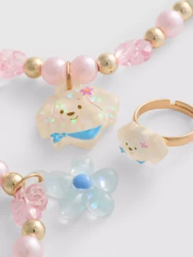 3pk dog jewelry set