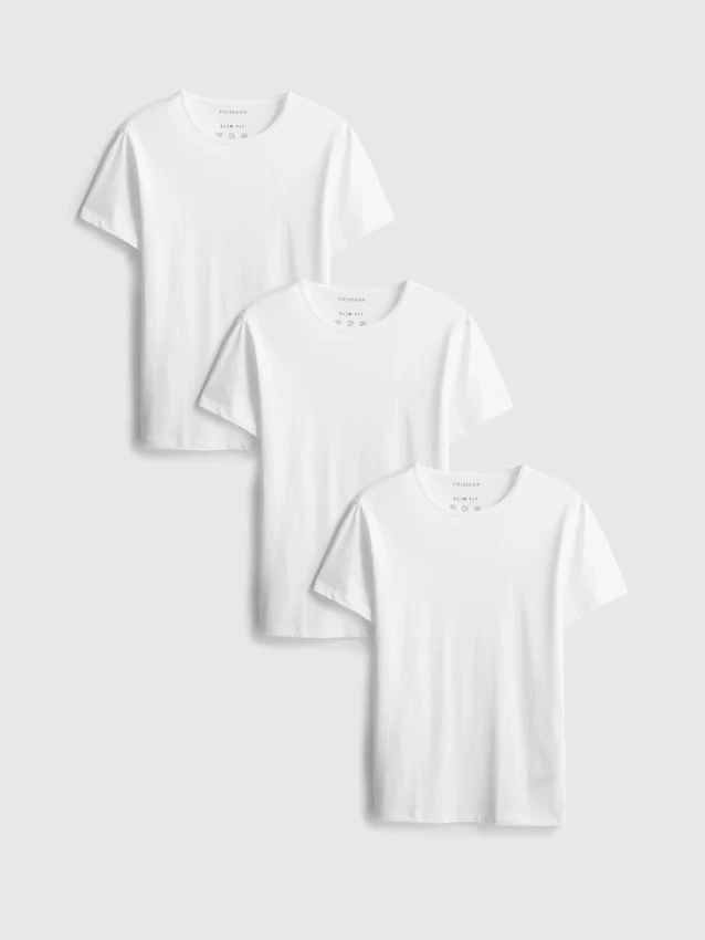 3pk essential crew neck t-shirts