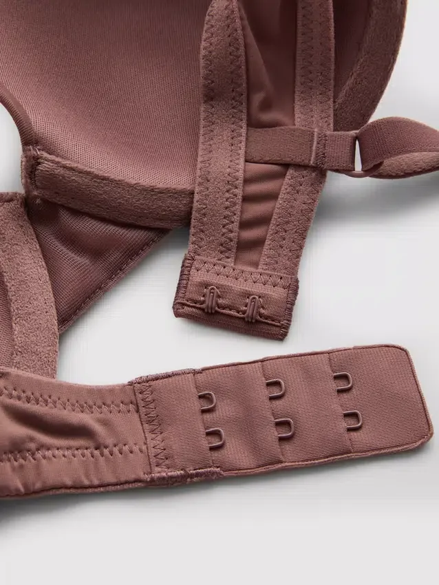 3pk full-coverage t-shirt bra