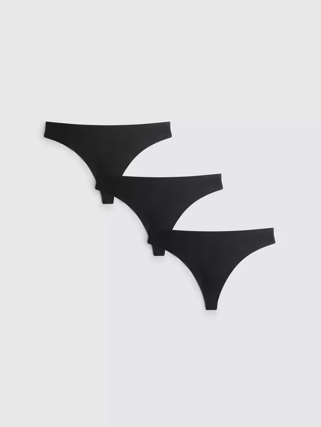 3pk invisible thong