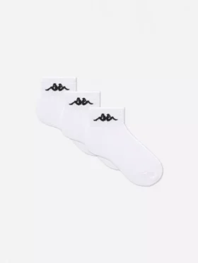 3pk kappa quarter crew socks