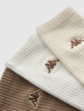 3pk kappa x primark crew sports socks