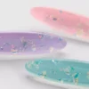3pk oval resin hair clips
