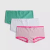 3pk pointelle mini boy shorts