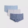 3pk seamless mini boyshorts