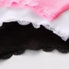 3pk seamless ribbed lace thongs