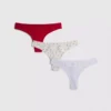 3pk seamless thongs