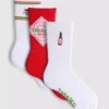 3pk tabasco socks