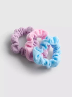 3pk terry scrunchies