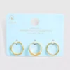 3pk waterproof mixed design rings