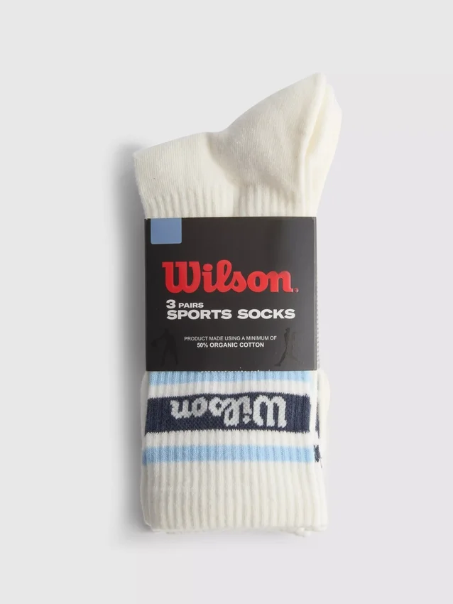 3pk wilson sports socks
