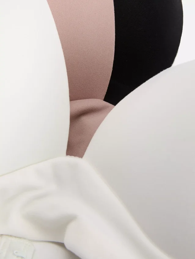 3pk wire free brushed bras