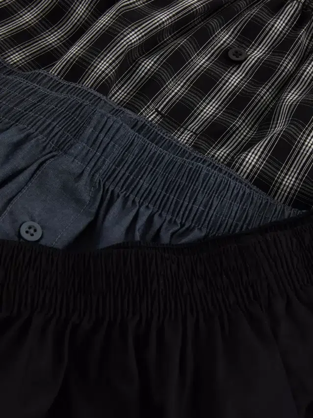 3pk woven boxer shorts