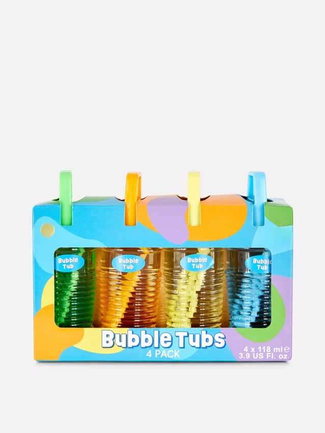 4-pack bubble blowing sets