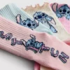 4-pack disney's stitch ankle socks
