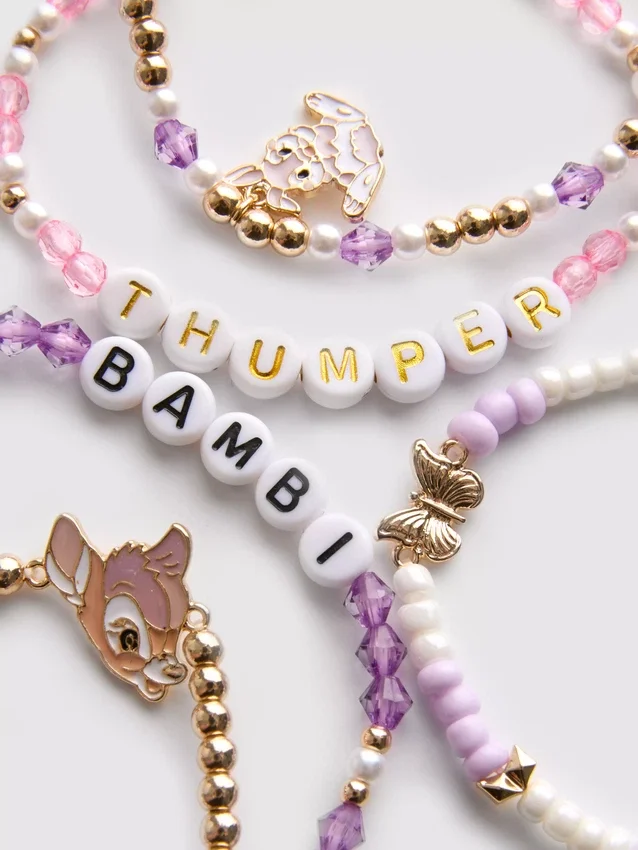 4pk disney's bambi bracelets