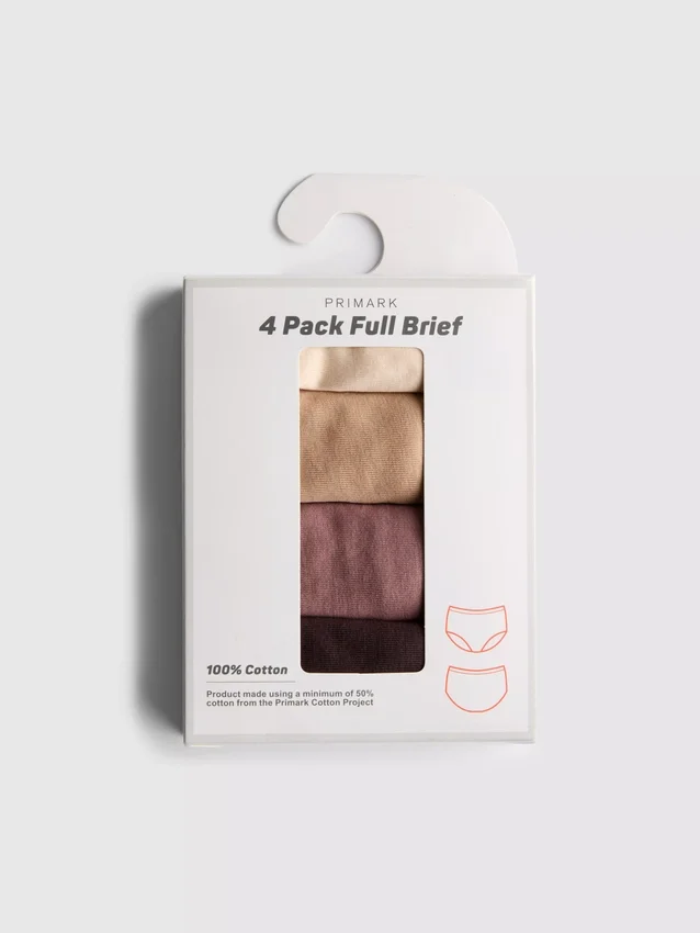 4pk full skin-tone briefs