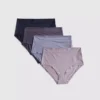 4pk microfiber high-waisted full briefs