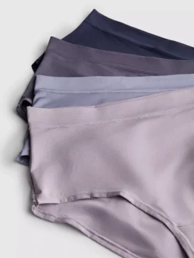 4pk microfiber high-waisted full briefs