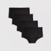 4pk microfiber short briefs