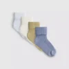 4pk ribbed baby socks