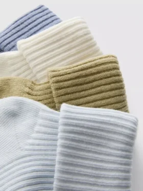 4pk ribbed baby socks