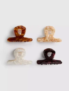 4pk twist claw clips