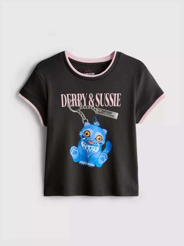 5-15yrs | kpop demon hunters derpy t-shirt