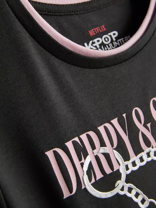 5-15yrs | kpop demon hunters derpy t-shirt