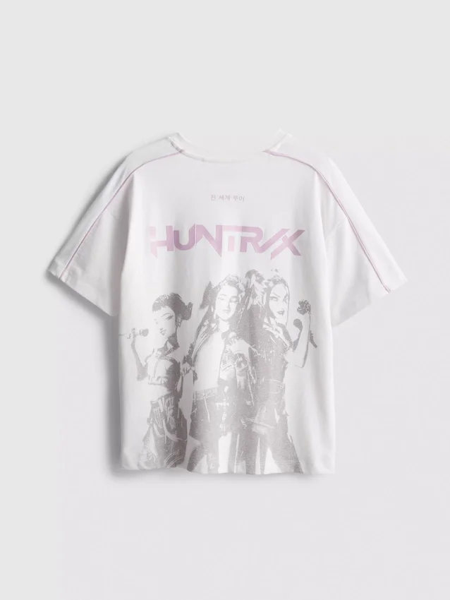 5-15yrs | kpop demon hunters huntr/x t-shirt