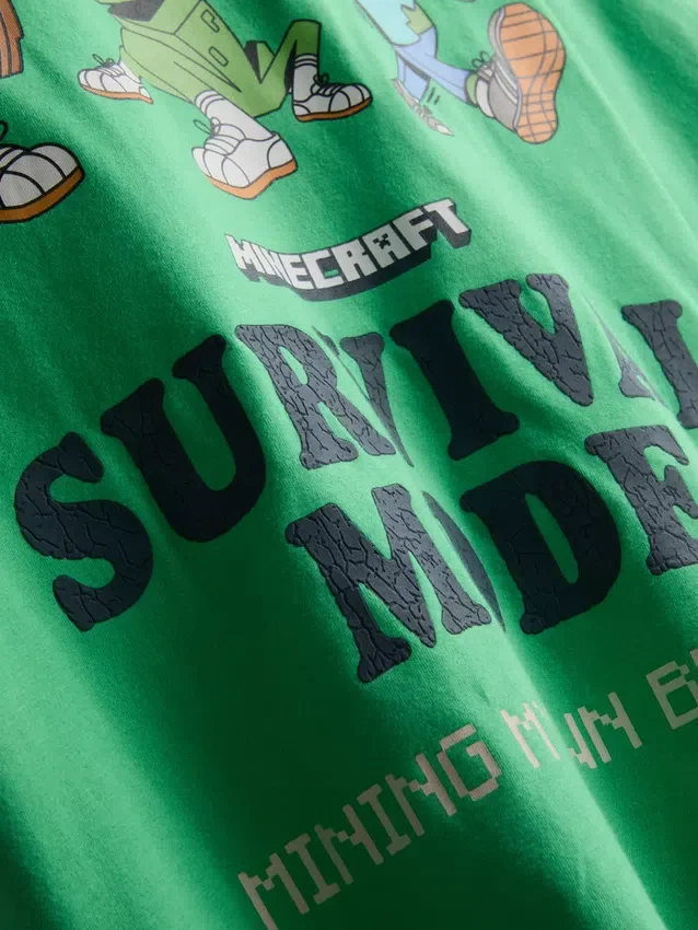 5-15yrs | minecraft t-shirt