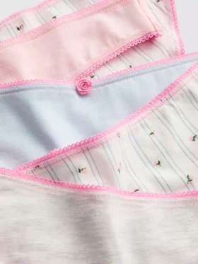 5-pack cotton rich thongs