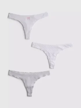 5-pack cotton thongs