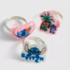 5-pack disney's stitch charm rings