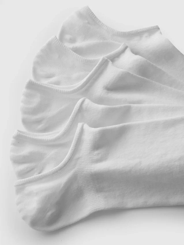 5-pack essential invisible socks